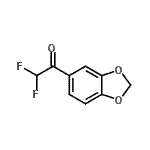 CAS 登录号：437552-71-1， 1-(1,3-苯并二氧戊环-5-基)-2,2-二氟乙酮