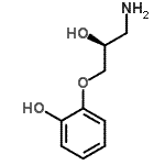CAS 登录号：437765-36-1， 2-[(2S)-3-氨基-2-羟基丙氧基]苯酚