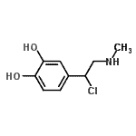 CAS#: 438210-76-5, 4-[1-Chloro-2-(Methylamino)Ethyl]-1,2-Benzenediol