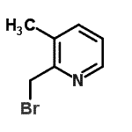 CAS 登录号：438218-62-3， 2-(溴甲基)-3-甲基吡啶