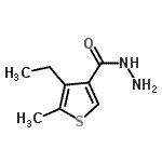 CAS#: 438225-41-3, 4-Ethyl-5-Methyl-3-Thiophenecarbohydrazide
