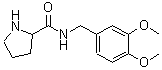 CAS 登录号：438581-56-7， 吡咯烷-2-羧酸 3,4-二甲氧基-苄基酰胺