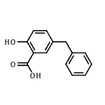 CAS#: 4386-41-8, 5-Benzyl-2-Hydroxybenzoic Acid