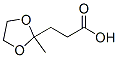 CAS#: 4388-57-2, 2-Methyl-1,3-Dioxolane-2-Propanoic Acid
