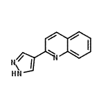CAS#: 439106-87-3, 2-(1H-Pyrazol-4-Yl)Quinoline