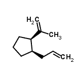 CAS 登录号：439135-61-2， (1R,2R)-1-烯丙基-2-异丙烯基环戊烷