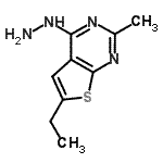 CAS#: 439692-95-2, (6-Ethyl-2-Methyl-Thieno[2,3-d]Pyrimidin-4-Yl)Hydrazine