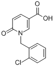 CAS 登录号：4399-77-3， 1-(2-氯苄基)-6-氧代-1,6-二氢-3-吡啶羧酸