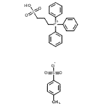 CAS 登录号：439937-65-2， 三苯基(3-磺基丙基)鏻4-甲基苯磺酸酯