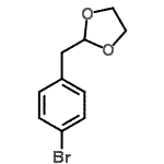 CAS 登录号：4410-16-6， 2-(4-溴苄基)-1,3-二氧戊环