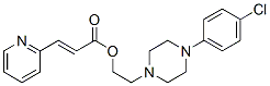 CAS#: 4415-51-4, 2-Pyridineacrylic Acid 2-[4-(4-Chlorophenyl)-1-Piperazinyl]Ethyl Ester