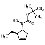 CAS 登录号：441798-94-3， 2-甲基-2-丙基[(1R,2R)-2-乙基-3-环戊烯-1-基]羟基氨基甲酸酯
