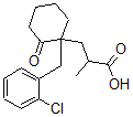 CAS#: 4418-45-5, 1-(2-Chlorobenzyl)-alpha-Methyl-2-Oxocyclohexanepropionic Acid