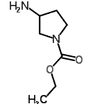 CAS 登录号：442873-99-6， 乙基3-氨基-1-吡咯烷羧酸酯