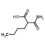 CAS 登录号：4431-51-0， 2-氨基甲酰己酸