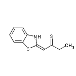 CAS#: 4435-45-4, (1E)-1-(1,3-Benzothiazol-2(3H)-Ylidene)-2-Butanethione