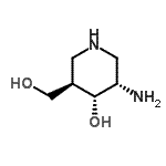 CAS#: 443649-04-5, (3S,4R,5R)-3-Amino-5-(Hydroxymethyl)-4-Piperidinol