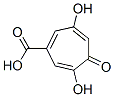 CAS#: 4440-39-5, 3,6-Dihydroxy-5-Oxo-1,3,6-Cycloheptatriene-1-Carboxylic Acid