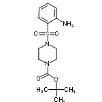 CAS#: 444087-23-4, 2-Methyl-2-Propanyl 4-[(2-Aminophenyl)Sulfonyl]-1-Piperazinecarboxylate