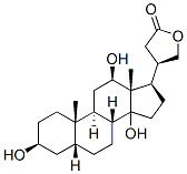 CAS#: 4442-12-0, (5beta)-3beta,12beta,14-Trihydroxycardanolide