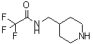 CAS 登录号：444617-44-1， 2,2,2-三氟-N-(4-哌啶基甲基)-乙酰胺