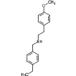 CAS 登录号：444907-15-7， N-(4-乙基苄基)-2-(4-甲氧基苯基)乙胺
