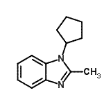 CAS#: 444995-62-4, 1-Cyclopentyl-2-Methyl-1H-Benzimidazole