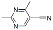 CAS#: 4450-24-2, 2,4-Dimethyl-5-Pyrimidinecarbonitrile
