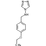 CAS 登录号：445410-54-8， N-(4-乙氧基苄基)-4H-1,2,4-三唑-4-胺
