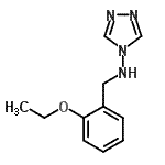 CAS 登录号：445413-73-0， N-(2-乙氧基苄基)-4H-1,2,4-三唑-4-胺