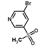 CAS#: 445491-71-4, 3-Bromo-5-(Methylsulfonyl)Pyridine
