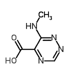 CAS#: 446260-20-4, 6-(Methylamino)-1,2,4-Triazine-5-Carboxylic Acid