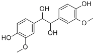 CAS 登录号:4464-75-9, 1,2-二(3-甲氧基-4-羟基苯基)-1,2-乙二醇