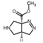 CAS#: 446875-99-6, Methyl (3aR,6aS)-3A,4,5,6-Tetrahydropyrrolo[3,4-c]Pyrazole-6A(3H)-Carboxylate