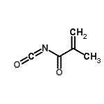 CAS 登录号：4474-60-6， 2-甲基丙-2-烯酰基异氰酸酯