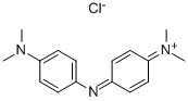 CAS 登录号：4486-05-9， (4-((4-(二甲基氨基)苯基)亚氨基)环己-2,5-二烯-1-亚基)二甲基氯化铵