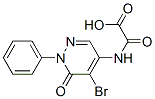 CAS 登录号：4489-31-0， (5-溴-6-氧代-1-苯基-哒嗪-4-基)氨基甲酰甲酸