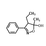CAS 登录号：449181-14-0， 4-乙基-5-甲基-3-苯基-4,5-二氢-1,2-恶唑-5-醇