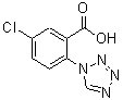 CAS#: 449758-26-3, 5-Chloro-2-(1H-Tetrazol-1-Yl)Benzoic Acid