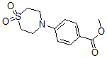 CAS 登录号：45185-76-0， 4-(1,1-二氧代硫代吗啉基)苯甲酸甲酯