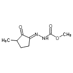 CAS#: 452278-75-0, Methyl (2E)-2-(3-Methyl-2-Oxocyclopentylidene)Hydrazinecarboxylate