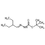 CAS 登录号：452318-58-0， 2-甲基-2-丙基(2E)-2-(2-乙基丁亚基)肼羧酸酯