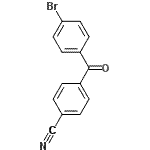 CAS#: 452929-54-3, 4-(4-Bromobenzoyl)Benzonitrile