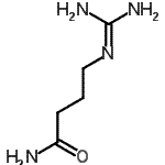 CAS#: 4534-62-7, 4-Carbamimidamidobutanamide