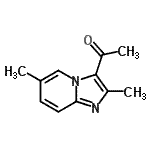 CAS 登录号：453510-82-2， 1-(2,6-二甲基咪唑并[1,2-a]吡啶-3-基)乙酮