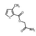 CAS 登录号：453535-97-2， 2-氨基-2-氧代乙基3-甲基-2-噻吩羧酸酯