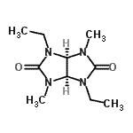 CAS 登录号：454422-74-3， (3aR,6aR)-1,4-二乙基-3,6-二甲基四氢咪唑并[4,5-d]咪唑-2,5(1H,3H)-二酮
