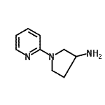 CAS 登录号：454482-15-6， 1-(2-吡啶基)-3-吡咯烷胺