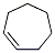CAS 登录号：45509-99-7， (E)-1-环庚烯