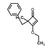 CAS 登录号：455264-47-8， 4-苄基-3-乙氧基-4-甲基-2-环丁烯-1-酮